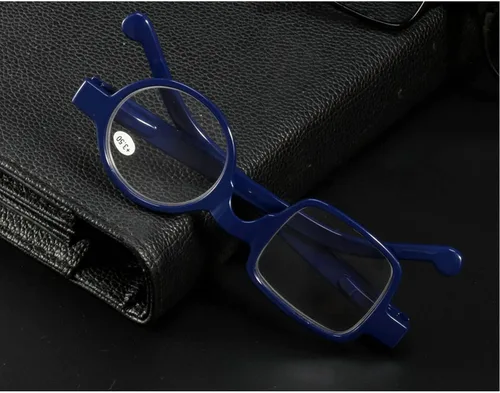 Miniatura 3 de Readers - Paquete de 3 lentes de lectura redondos cuadrados de resina con marco irregular de calidad para hombres y mujeres