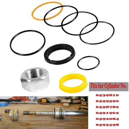 Miniatura 3 de 7135551 Kit de sello de cilindro hidráulico de inclinación adecuado para cargadora de minicargadora Bobcat 630 641 642 643 653 730 731 732 741 742