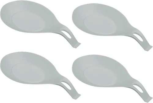 Miniatura 37 de uxcell Soporte de cuchara de silicona, 7.68 x 3.74 pulgadas, resistente al calor, soporte para utensilios de cocina, espátula, soporte para cucharón