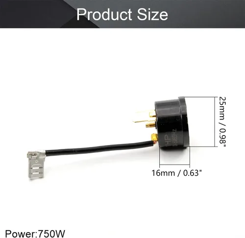 Miniatura 3 de Othmro Protector de sobrecarga térmica del refrigerador (HP) 750W Pieza de repuesto del compresor 1pcs
