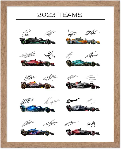 Poster Master Póster de carreras de autos 2023, impresión de autos de carreras, arte de carreras de autos deportivos, regalo para hombres, mujeres y