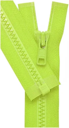 Miniatura 59 de YKK Cremallera Vislon de 22 pulgadas, 5 separadores de plástico moldeado, peso medio por cada uno (color seleccionado) (rosa azafrán - 806)