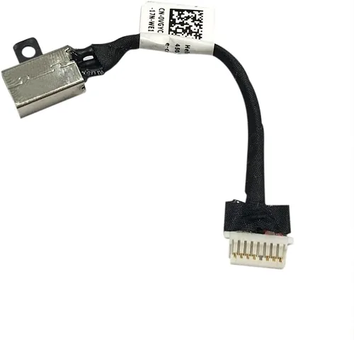 Miniatura 2 de Zahara Reemplazo del puerto de carga del cable de alimentación DC para Dell Inspiron 7506 2 en 1 P97F 450.0K305.0021 0vgyc4 vgyc4 vgyc4 (negro)