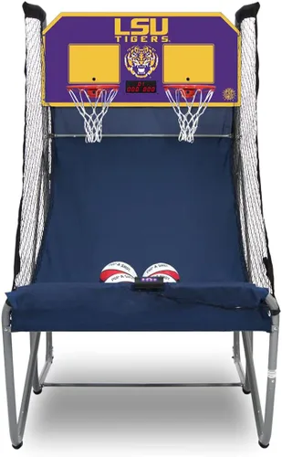 Miniatura 25 de Pop-A-Shot - Home Dual Shot with NCAA Graphics l Sensor Scoring l 16 Game Modes l 7 Balls l Foldable Storage l for All NCAA Fans