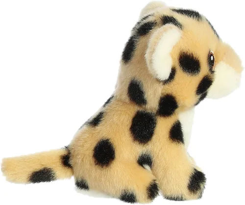 Miniatura 3 de Aurora Animal de peluche Eco Nation Mini guepardo hecho de forma responsable, ideal para aventuras de juego, perfecto para cumpleaños o simplemente
