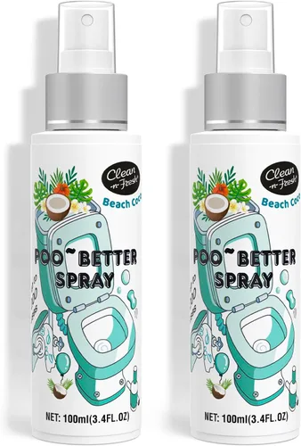 Miniatura 8 de Clean-n-Fresh Aerosol para inodoro, aroma a eucalipto, aceite esencial de plantas 100% natural, ambientadores para baño, más de 400 usos, eliminador
