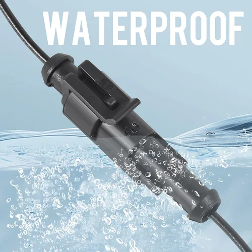 Miniatura 6 de 10 Piezas Conector de 1 Pin Impermeable Eléctrico Enchufe de 1 Pin Auto Cable Eléctrico Conectores de Desconexión Rápida Automotrices Conectores