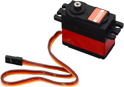 Miniatura 6 de Alta precisión Metal Gear Digital Standard Servo 2.19 oz 300 grados 55.8 lbs PDI-6225MG-300 PDI6225MG300 Compatible con RC Car Robot UAV Helicóptero