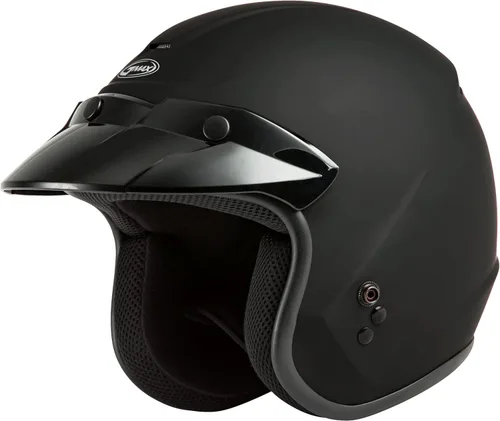 Miniatura 9 de GMAX OF-2 DOT - Casco abierto aprobado por DOT, tamaños para adultos y jóvenes, motocicleta, ATV, UTV Azul