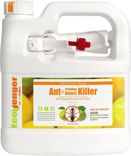 Miniatura 11 de EcoRaider insecticida y hormiguicida (aroma de cítricos) de 16 oz, natural y no tóxico