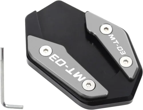 Miniatura 26 de Soporte de extensión lateral de pie para motocicleta para Yamaha YZF R3 R25 MT03 MT25 2019 2022 MT 03 25 R 3 25 (color: MT03 azul)