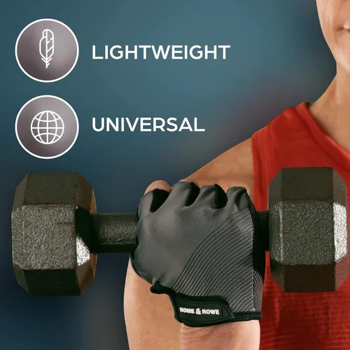 Miniatura 5 de Guantes de remo sin dedos. Guantes de fitness perfectos para máquina de remo, bicicleta estática, levantamiento de pesas, ciclismo, entrenamiento