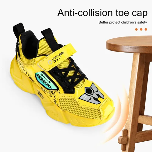 Miniatura 3 de Zapatos deportivos para niños y niños, zapatos casuales de malla, tendencia transpirable, moda para niños, zapatos de baloncesto deportivos