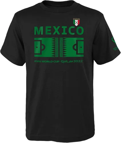 Miniatura 6 de Outerstuff International Soccer - Camiseta de manga corta para hombre de la Copa Mundial de la FIFA Rojo