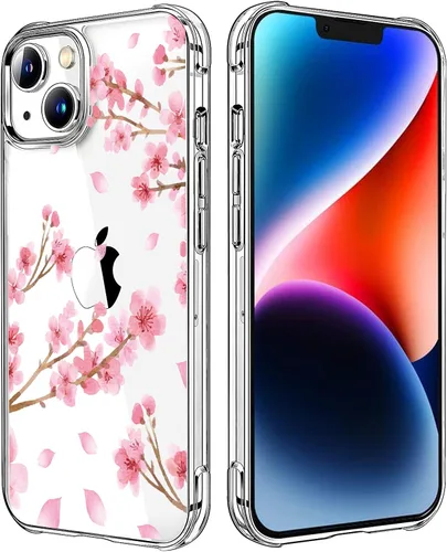 Miniatura 101 de Funda transparente de girasol compatible con iPhone SE 2022 SE 2020 7 8, funda trasera floral para niñas y mujeres, funda protectora transparente