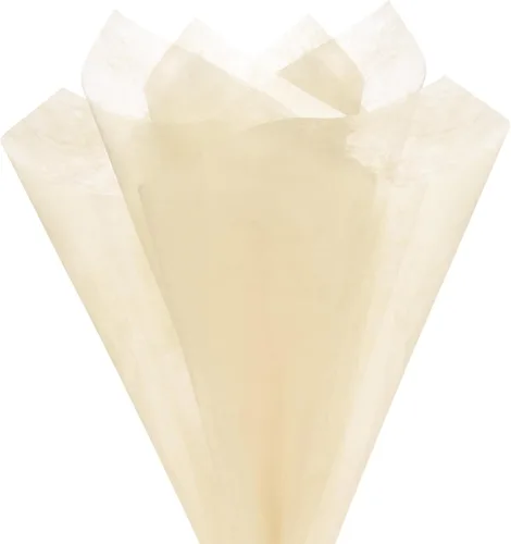 Miniatura 11 de M METERXITY Papel de flores de algodón coreano de 38 hojas, papel de algodón impermeable de 11.8 pulgadas para bouquets/embalaje de regalo [blanco]