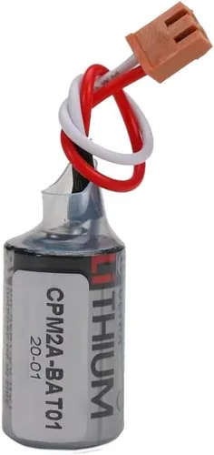 Miniatura 2 de Reemplazo de batería de litio ER3V 3.6V 1000mAh para OMRON CPM2A-BAT01 CPM2ABAT01 CPM2A CQM1H batería con enchufe