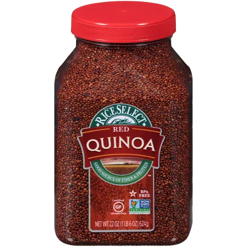 Miniatura 8 de RiceSelect Quinoa blanca, grano entero, sin gluten, sin OMG, 22 onzas (paquete de 4 frascos)