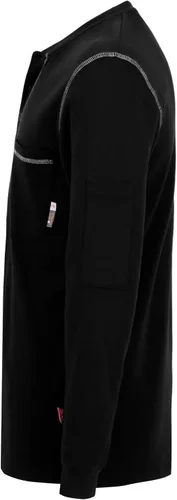 Miniatura 79 de KONRECO Camisas FR para hombre resistentes al fuego/ignífugo CAT2 7oz algodón dos tonos y camisa Henley