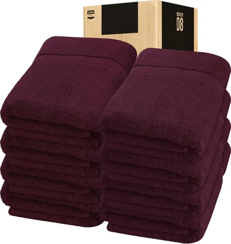 Miniatura 43 de Utopia Towels - Toalla de baño gigante, 2 unidades, 17.69 oz/yd2 (600 gsm), 100% algodón hilado en anillo, altamente absorbentes y de secado rápido
