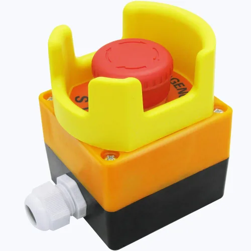 Miniatura 7 de mxuteuk 2pcs 1 NO 0.866 in Interruptor de botón momentáneo SPST Negro 660V 10A HB2-BA21-HH