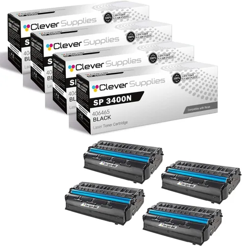 Miniatura 23 de CS - Cartucho de tóner para Ricoh Aficio BP20 402455, color negro