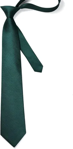 Miniatura 334 de HISDERN Conjunto de corbata a cuadros a cuadros pañuelo tejido clásico formal para hombre corbata y bolsillo cuadrado
