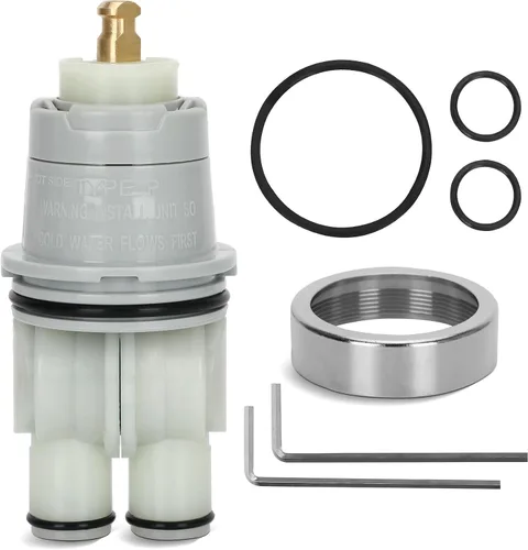 RP46074 Conjunto de cartucho de válvula de ducha, cartucho de ducha para ducha y bañera serie 13/14, kit de reparación de cartucho de válvula