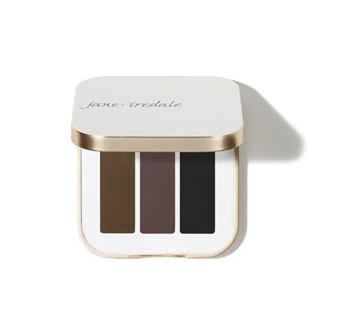 Miniatura 8 de Sombra de ojos PurePressed triple de jane iredale, color mineral altamente pigmentado, fórmula de larga duración y resistente a arrugas, segura