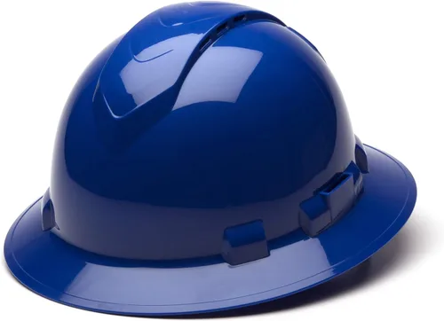 Miniatura 14 de Pyramex Ridgeline - Casco duro de ala completa, ventilado, con suspensión de trinquete de 4 puntos