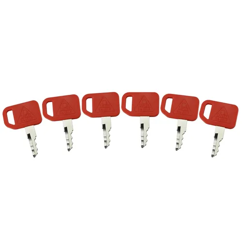 Miniatura 3 de T209428 6 llaves de encendido JDS reemplazo para Jo-hn Deere Skid Steer 260 280 313 315 317 328E 329D 329E Cargador compacto de orugas CT315 319D