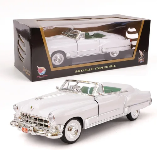 Miniatura 35 de 1948 Tucker Torpedo Escala 1/18 Modelo de Metal Fundido a Presión Premium Colección Clásica Vintage de Aleación de Coches con Vitrina, para Hombres