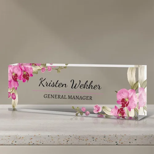 Miniatura 23 de Placa de nombre personalizada para escritorio de oficina, placa de nombre personalizada para escritorios, decoración de escritorio de oficina