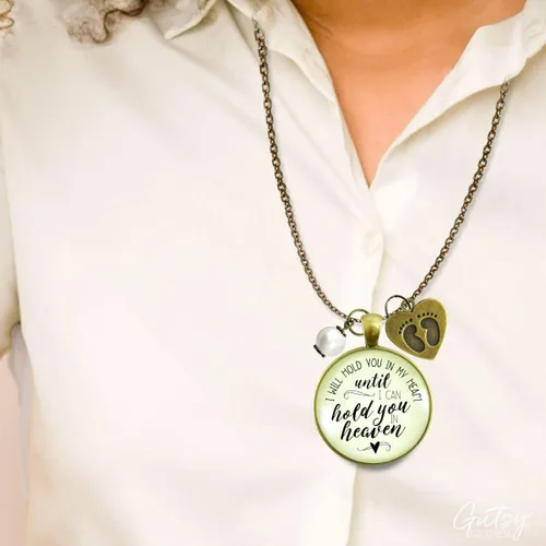 Miniatura 21 de Gutsy Goodness Miscarriage Necklace Comforting Sentimental Handmade Jewelry For Mom - Pendant, Message Card, Keepsake Gift Box