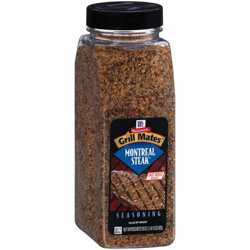 McCormick Grill Mates Montreal - Condimento para carne, 29 onzas (paquete de 6)