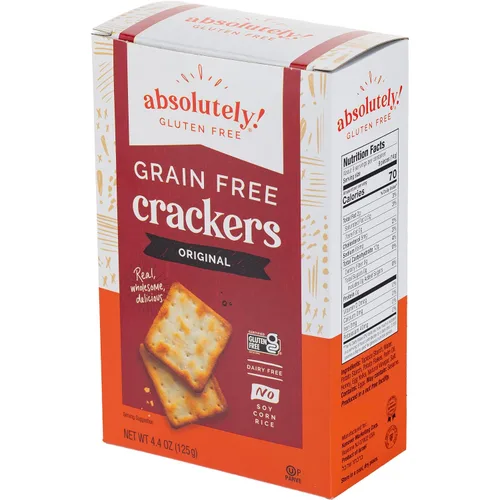 Miniatura 5 de Absolutely Galletas sin gluten, Original 4.4 onzas