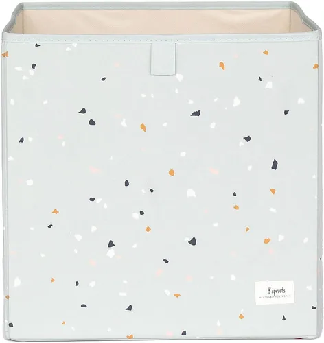 Miniatura 9 de 3 Sprouts Cubo de almacenamiento de tela reciclada, organizador plegable de 13 pulgadas para sistemas de estanterías de cubos, cubos para niños