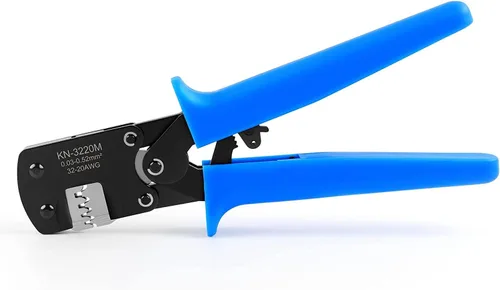 Miniatura 8 de Knoweasy Engarzadora Powerpole, herramienta de crimpado de amplificador para conectores de 15, 30 y 45 amperios, herramienta de crimpado Powerpole