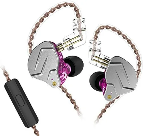 Miniatura 40 de KZ ZSN Pro X - Auriculares intraurales de monitor 1BA 1DD, auriculares con cable HiFi, para deportes, videojuegos, compatibles con teléfono, PC