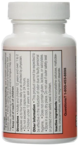 Miniatura 2 de DEVROM® Cápsulas de 200 mg (desodorante interno) - 100 cápsulas