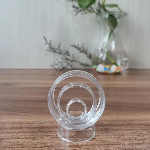 Miniatura 2 de Paquete de 48 soportes de exhibición de béisbol, soporte para esferas, anillo de béisbol transparente, soporte de esfera, soporte de exhibición