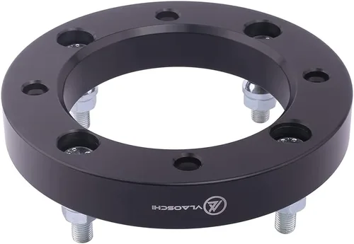 Miniatura 8 de Espaciadores de rueda forjados en negro 4x137 para todoterreno de 1 pulgada con pernos de 10x1.25 Compatibles con Kawasaki Can-Am Bombardier Suzuki