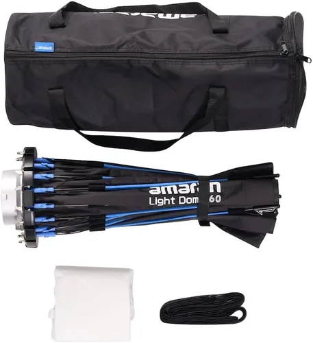 Miniatura 5 de Aputure Light Dome Amaran Softbox 60cm (2ft) Circular Bowens Mount con rejilla de panal
