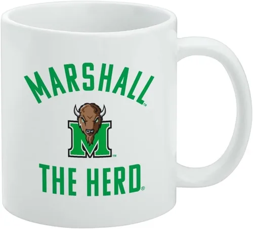 Miniatura 244 de Taza de cerámica UNC Greensboro Spartan, tazas de regalo novedosas para café, té y bebidas calientes, 11oz, blanca