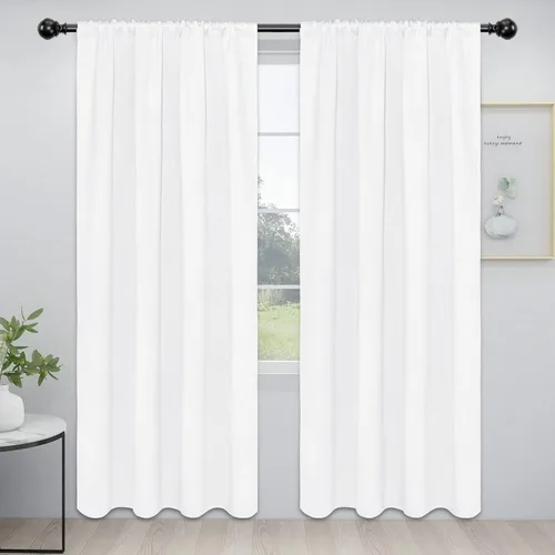 Miniatura 62 de Easy-Going - Cortinas opacas con bolsillo para varilla para el dormitorio, cortinas para ventanas que oscurecen la habitación o la sala de estar