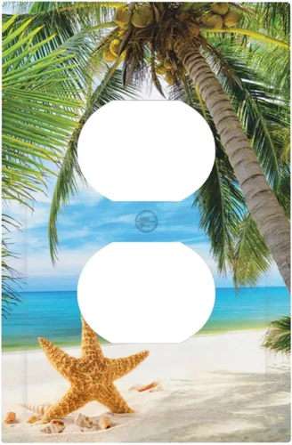 Miniatura 92 de Cubiertas Decorativas para Placas de Interruptor Boho Country Eucalipto Rústico Acuarela Hojas Verdes 2 Gang Placa de Pared Cubierta de Placa