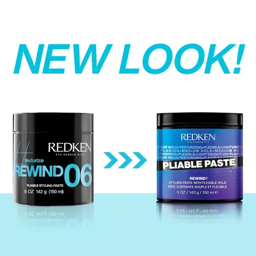 Miniatura 2 de Redken Pasta de peinado flexible con sujeción flexible para todo tipo de cabello, añade textura ligera y flexible, humedad y sujeción media