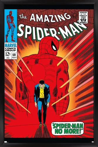 Miniatura 8 de Trends International Marvel Comics Amazing Spider-Man #50 - Póster de pared, 22.4 pulgadas de largo x 14.7 pulgadas, versión enmarcada en madera
