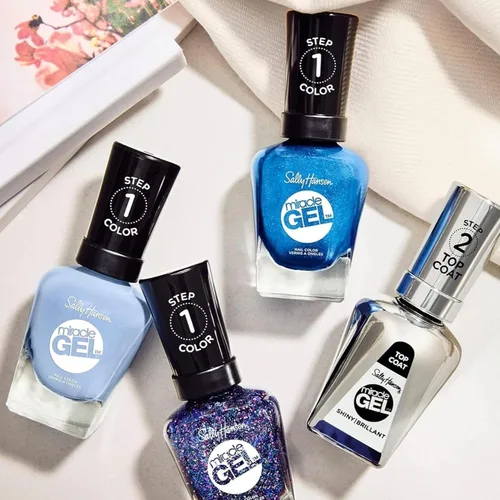 Miniatura 9 de Sally Hansen Miracle Gel - Esmalte de uñas de calidad de salón Fórmula similar al gel, sistema de dos pasos, no necesita luz UV, larga duración