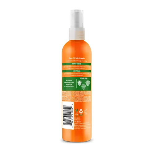 Miniatura 9 de Cantu Coil Calm Detangler con manteca de karité para cabello natural, 8 onzas líquidas